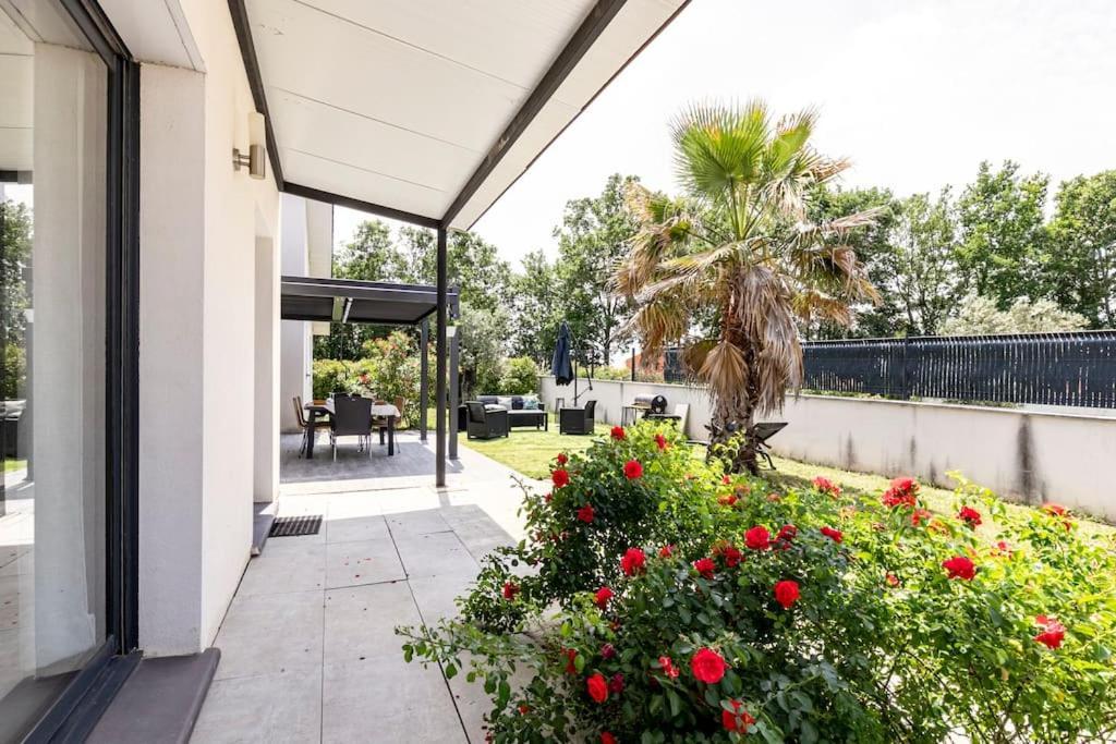 Villa Des Rives Du Tarn Avec Jacuzzi Montans Exterior foto